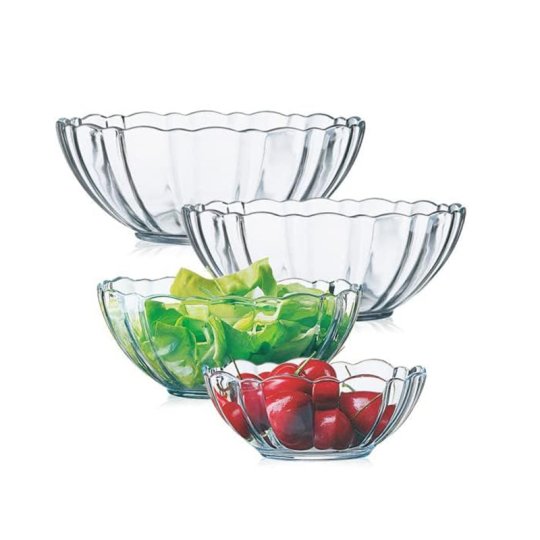 Glass Salad Bowl K1918