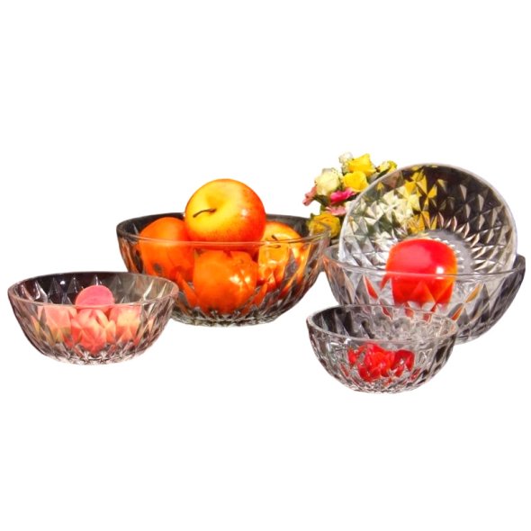 Round Glass Bowl K1924