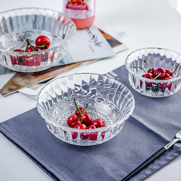Serving Glass Bowl K1930
