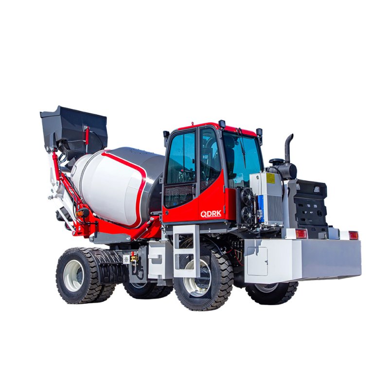 Camión hormigonera autocargable de 4 m³