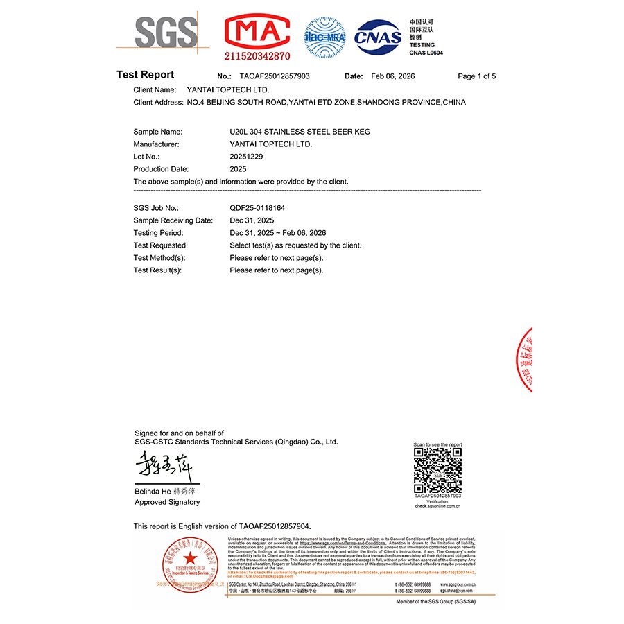 US Standard 20L Food Grade Test English Version_01