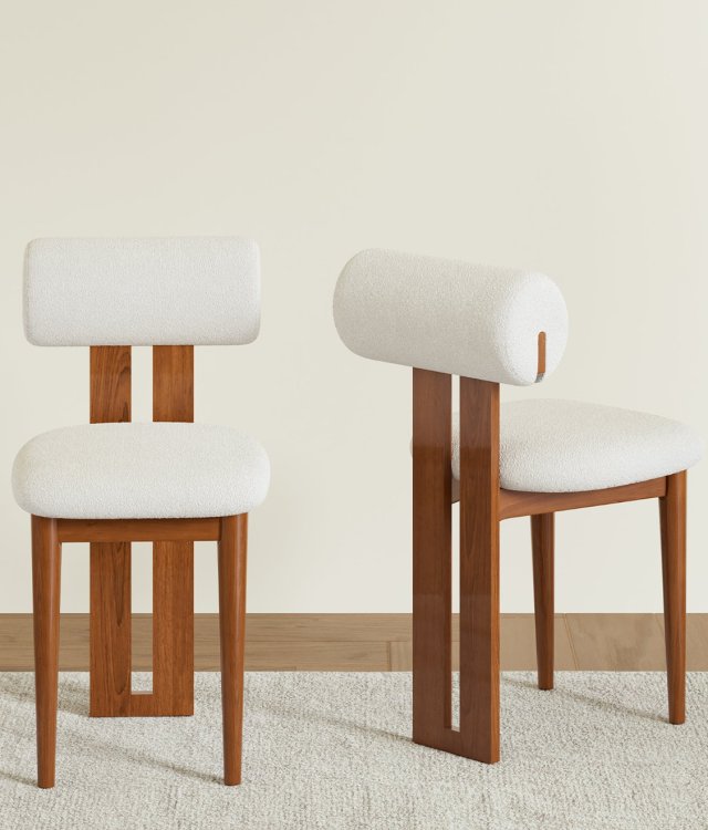 Classic Solid Wood Y Chair | Hand-Woven Paper Cord Wishbone Chair for Dining Room & Living Room