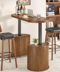Electric Height Adjustable Standing Desk With Storage Cabinet Modern Curved Home Office Computer Desk