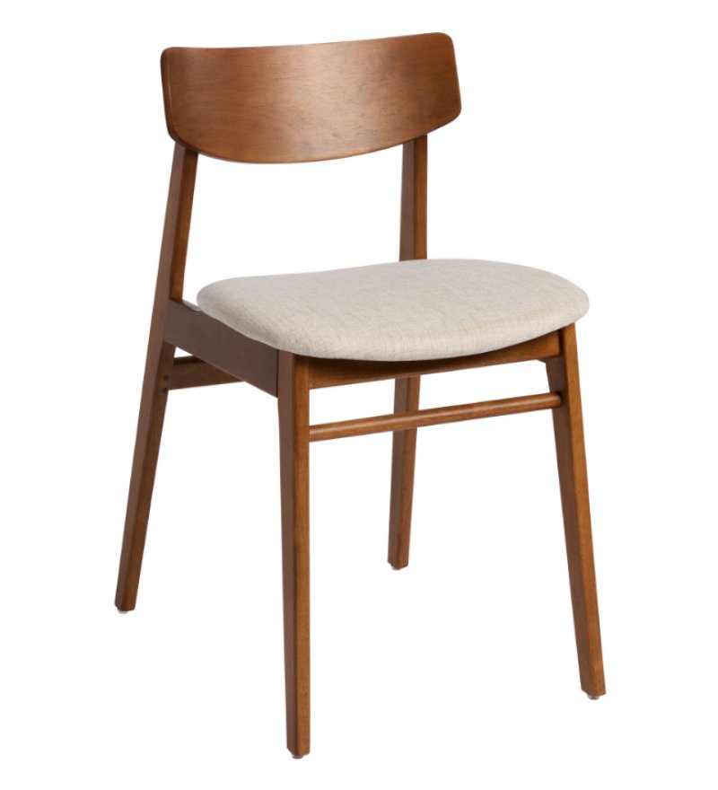 2026 Global Trend of Modern Solid Wooden Dining Chair for Home and Commercial Use