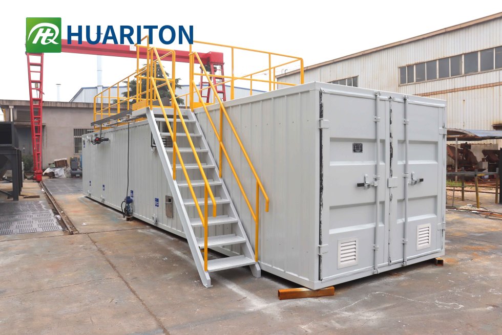 What types of wastewater can Huariton's integrated wastewater treatment systems treat?