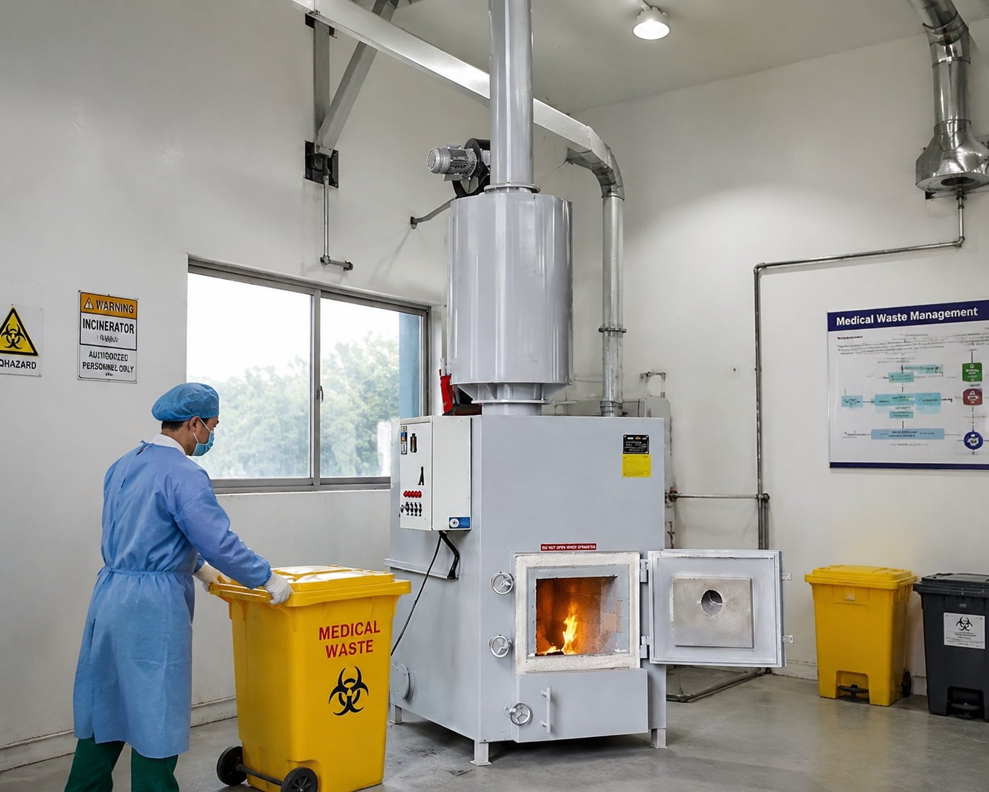 HI Medical Waste Incinerator