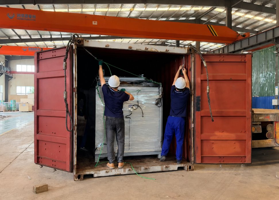 HIR-200D Human Cremation Incinerator Shipped to Panama2
