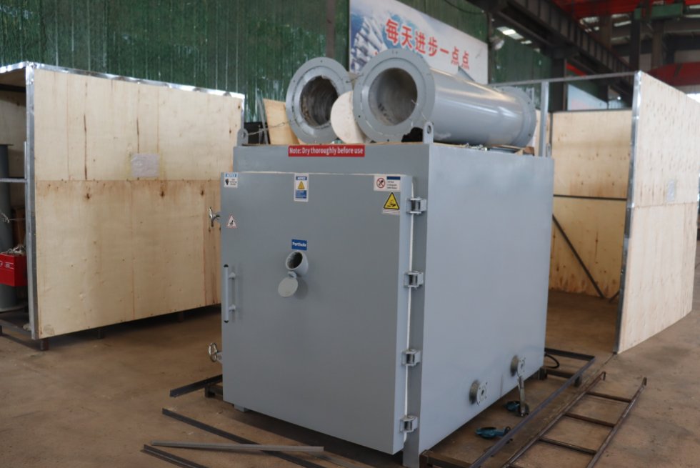 Huariton HI-200 Medical Waste Incinerator Prepared for Shipment to Venezuela