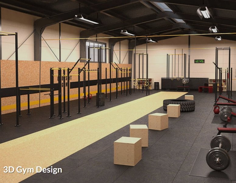 3D Gym Design