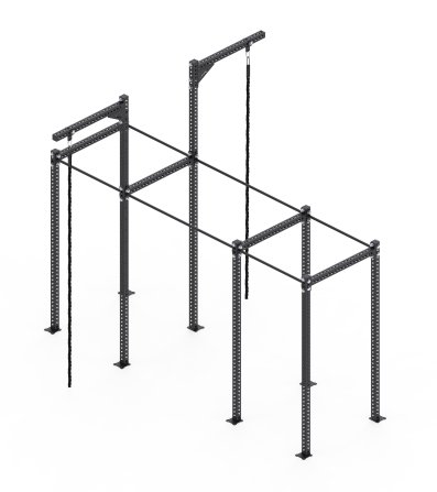 Commercial Modular Rope Climb & Pull-Up Rig