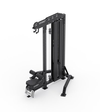 Commercial Lat Pulldown & Low Row Machine (Single Stack) | FTRK0006