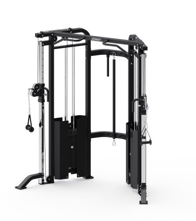 Commercial Dual-Weight-Stack Functional Trainer