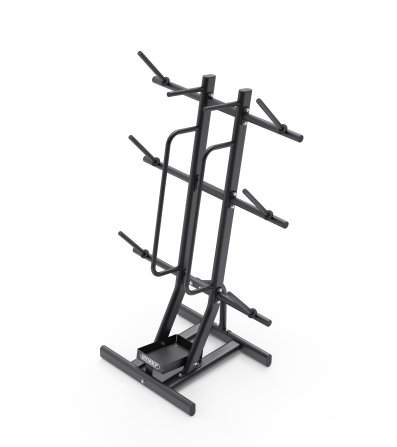 Commercial Freestanding Weight Plate & Accessory Storage Rack | WPS04