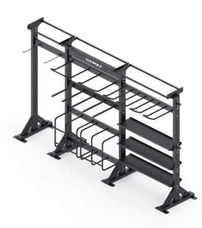Commercial Multi-Functional Gym Storage Rack | MFST03