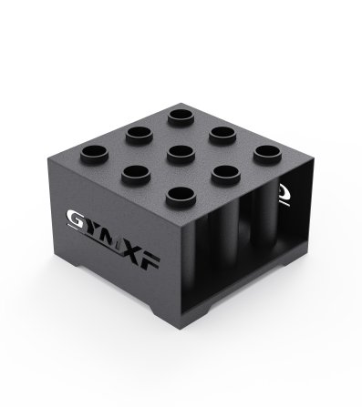 Commercial 9-Hole Barbell Storage Block | BS009