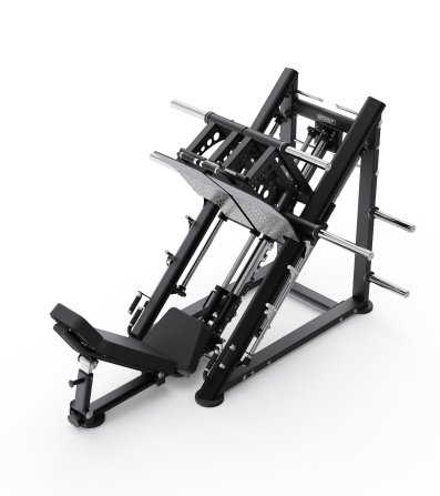 Commercial 45° Leg Press & Hack Squat Combo Machine 