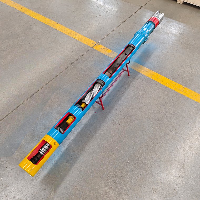 Hollow rotor downhole motor