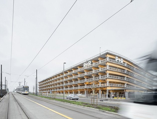  Prefabricated parking building
