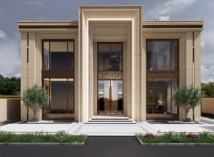 multi floor steel villa hospitality construction