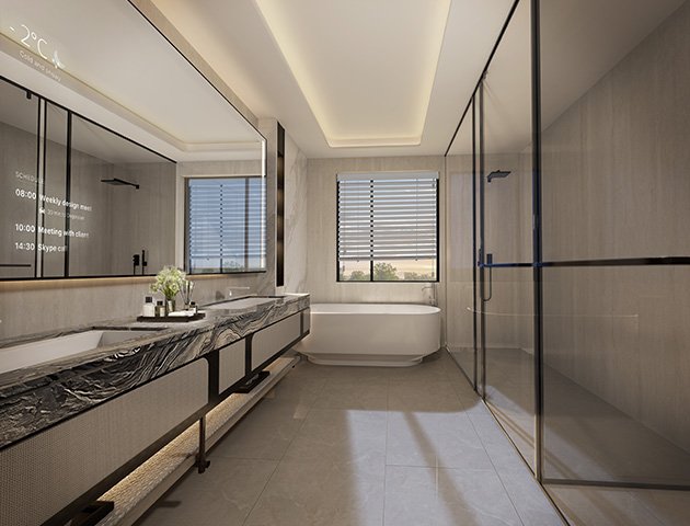 prefab apartment building waterproof wall system