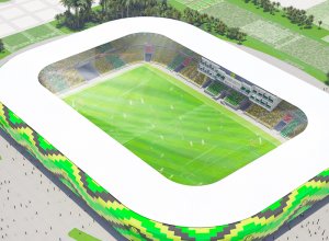 semi open sports stadium