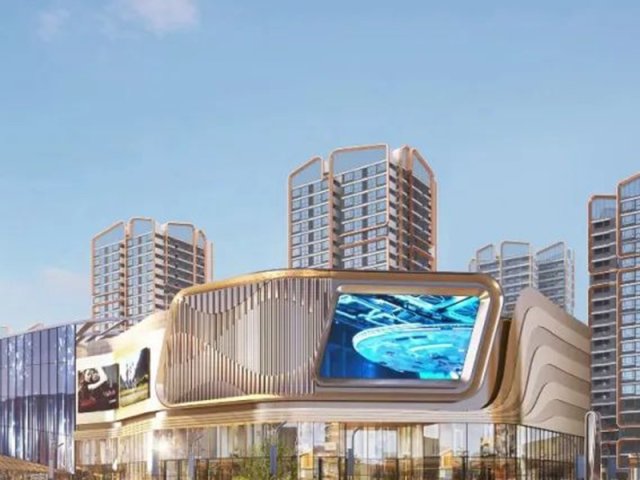 Complexe commercial du nouveau district de Yibin Sanjiang