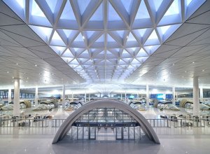 Prefab steel structure terminal