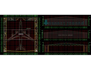 Truss frame hangar