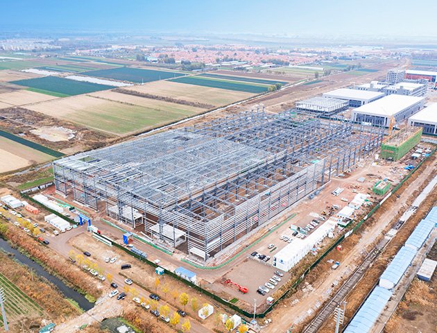Steel structure workshop