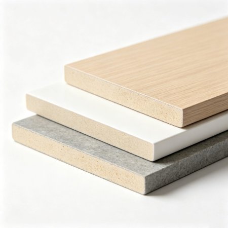 MELAMINE-FACED DENSITY FIBERBOARD