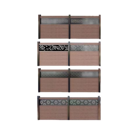 WPC METAL CARVED FENCE