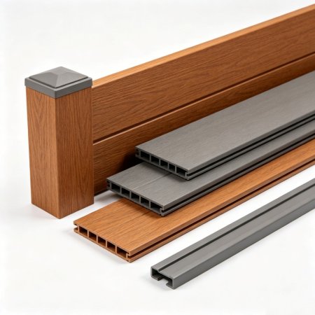 CO-EXTRUDED WPC FENCING