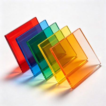 COLORED TRANSPARENT PMMA SHEET