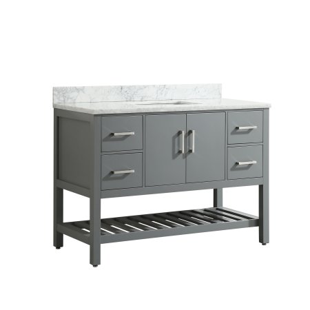 MSY-06 Latest Model Solid Wood Floor-Standing Hotel Bathroom Vanity