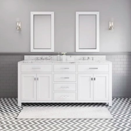 WF01 Solid Wood Bathroom Vanity Set with Sink