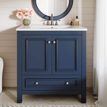 AD03 Modern White Bathroom Vanity Set