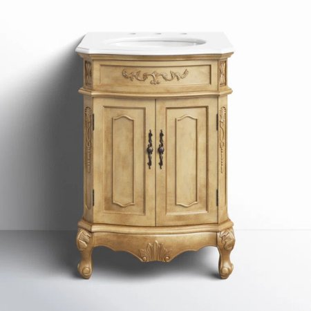 M01 Hotel Freestanding Wooden Vanity Set