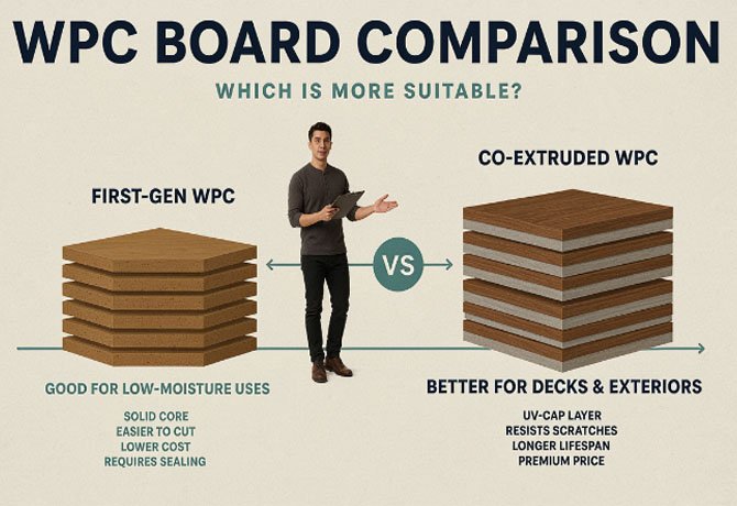 How to Choose the Right WPC? | Comparative Analysis of First- and Second-Generation WPC Materials
