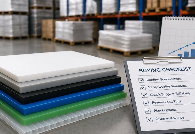 Plastic Sheet Buying Guide: How to Avoid Common Peak Season Risks