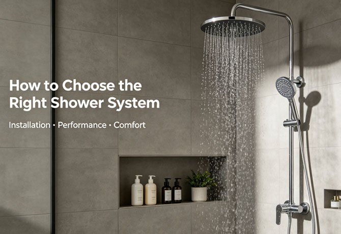 How to Choose the Right Shower System for Your Bathroom Project