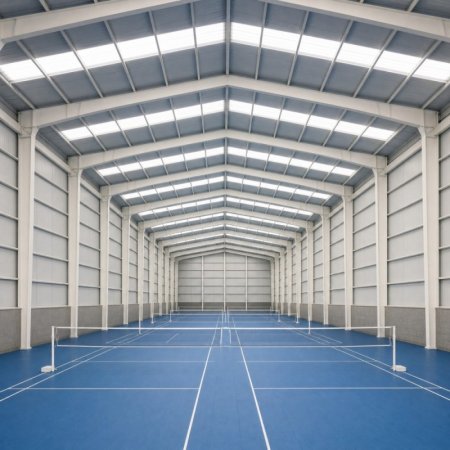 Badminton Court Steel Structure