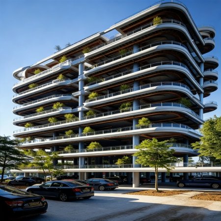 Steel Structure Car Park