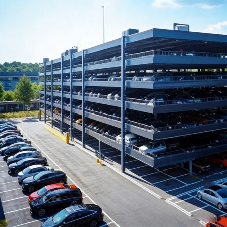 Steel Structure Car Park