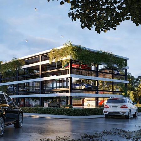 Steel Structure Car Park