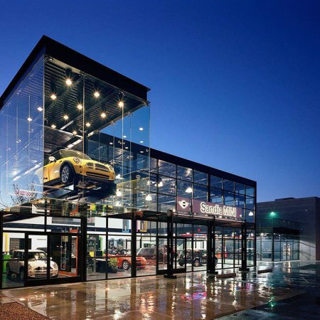 4S Car Exhibition Hall Steel Structure