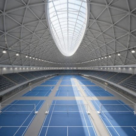Badminton Court Steel Structure