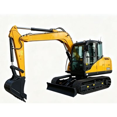 7-ton compact crawler excavator