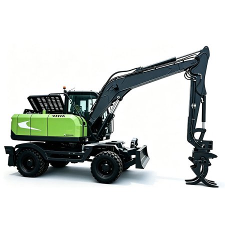 Wheeled excavator