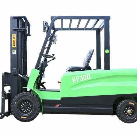 Electric counterbalance forklift.13