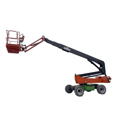 Electric telescopic boom lift